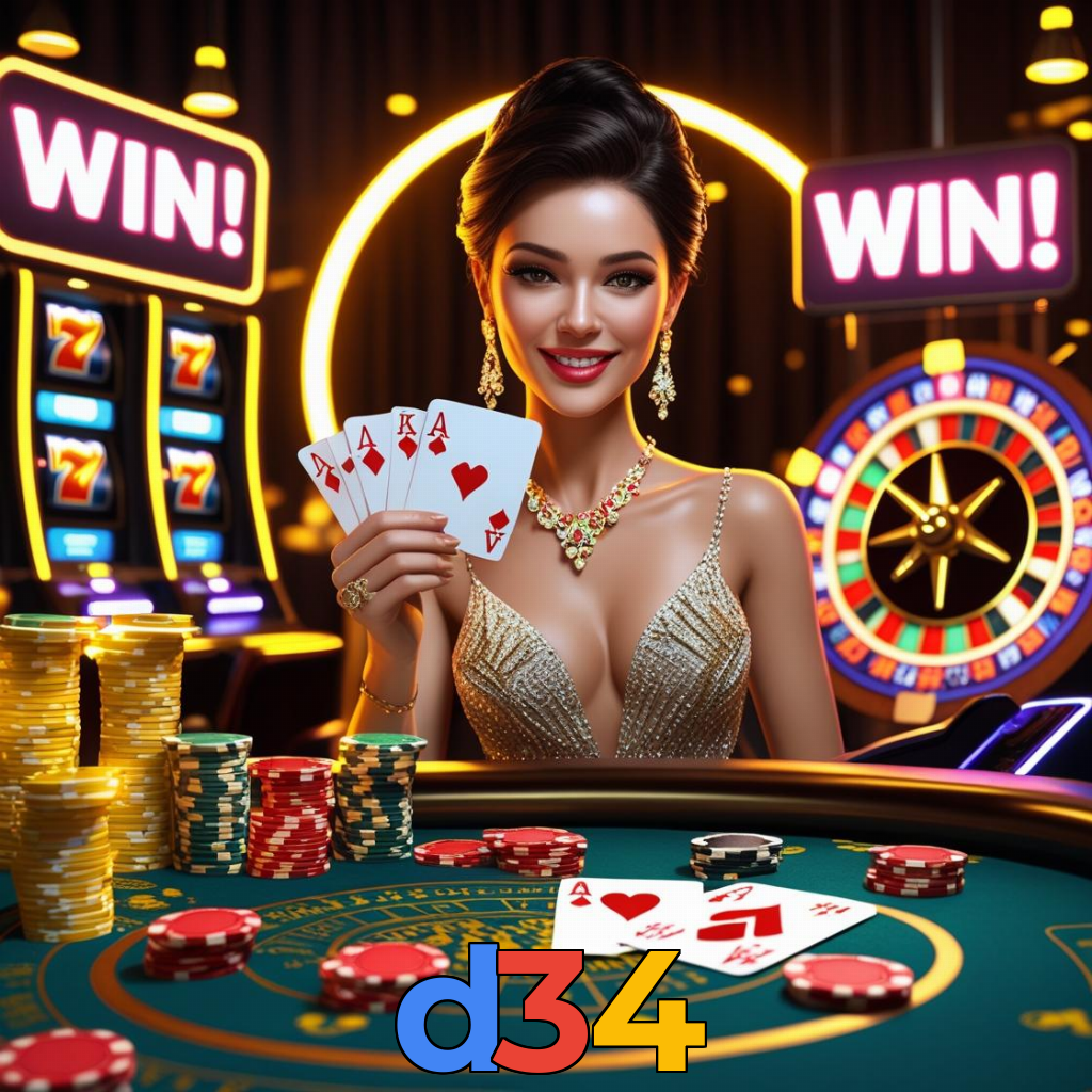 d34:Ganhe prêmios em jogos de poker e aposte no futebol com grandes odds!