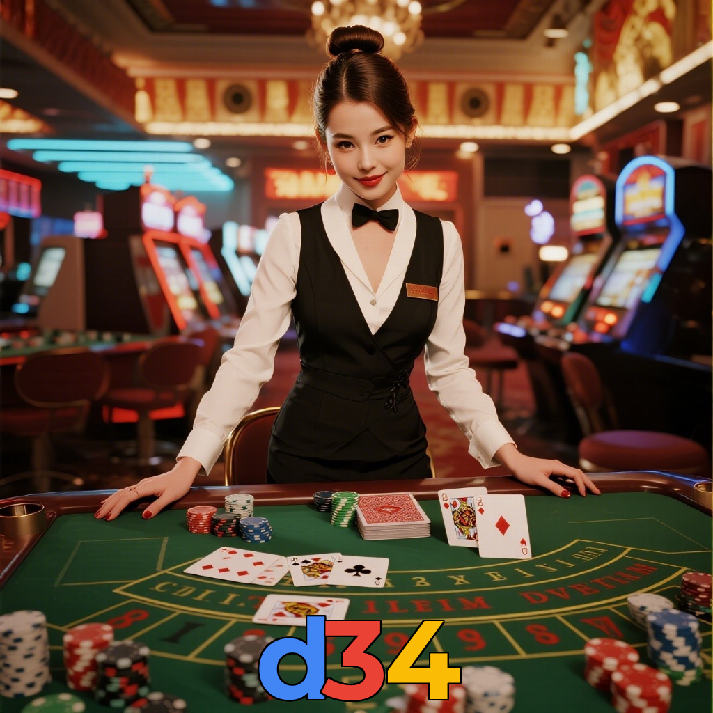 d34：Jogue nas mesas de poker e vença como um profissional!
