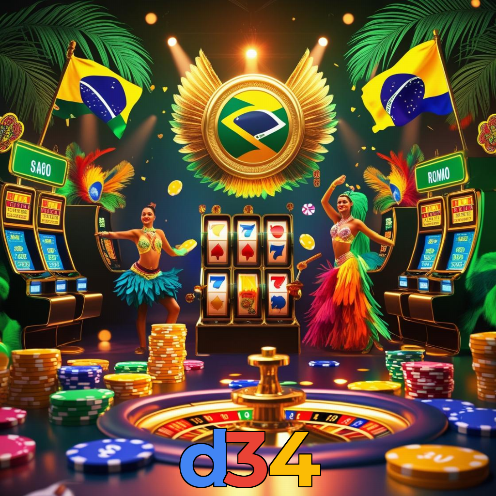 d34:A sorte está ao seu lado em slots, poker e apostas esportivas online!