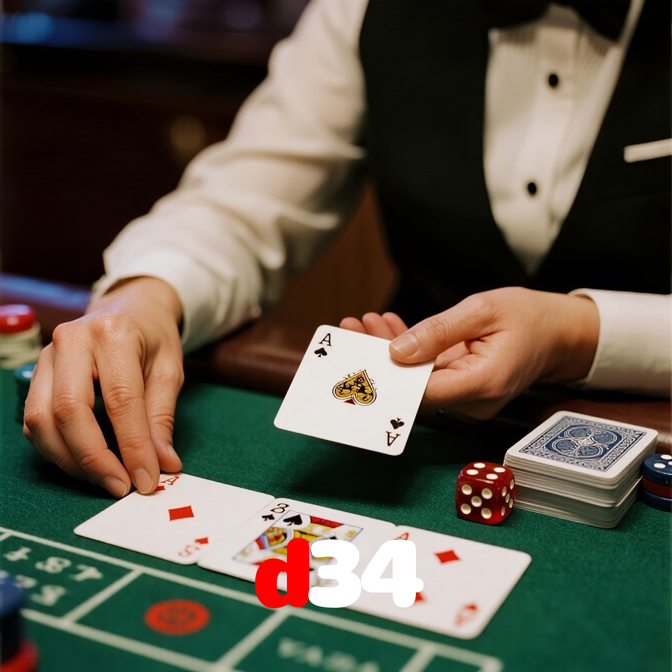 d34：Divirta-se com poker, blackjack e aposte no futebol online!