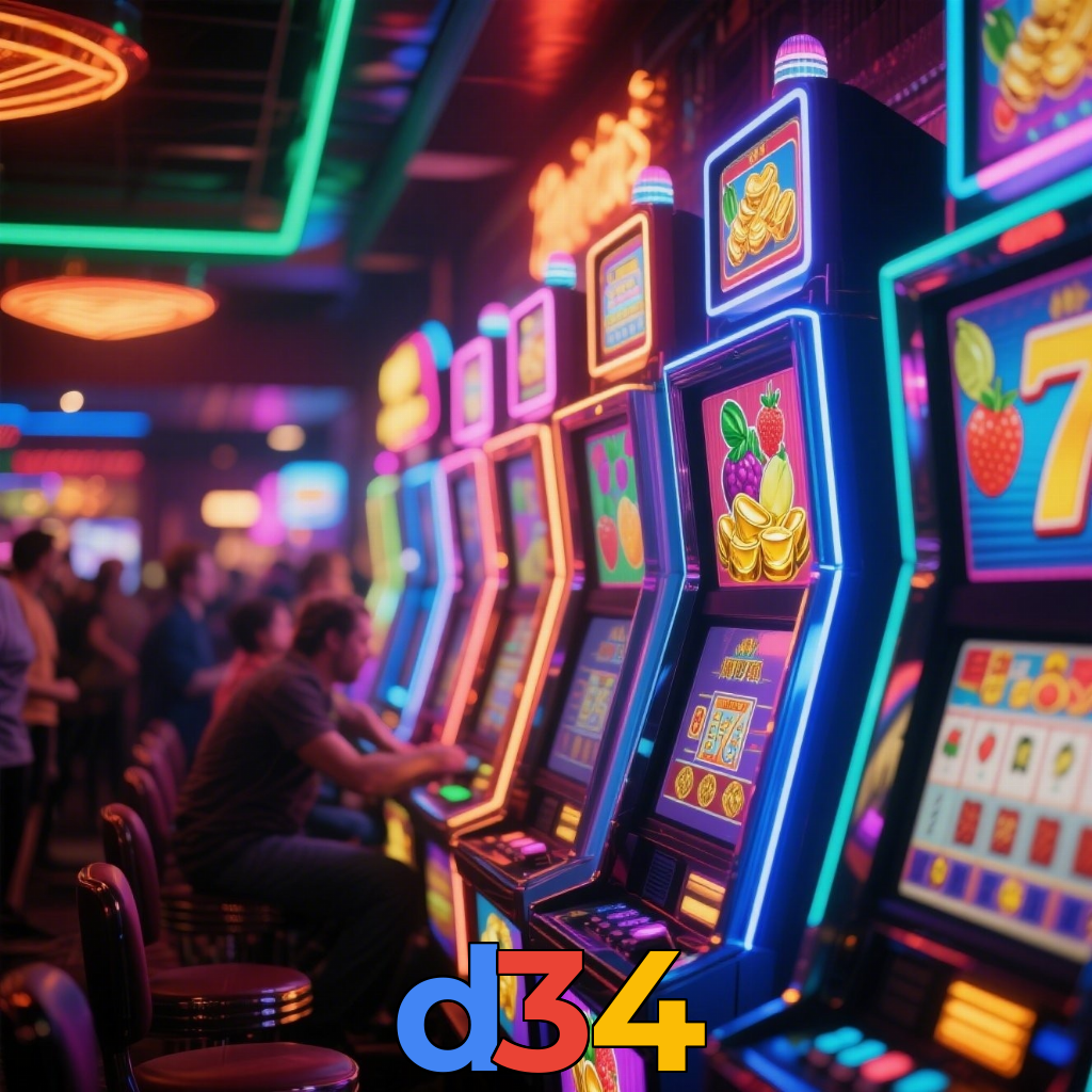 d34：Gire as slots e conquiste jackpots de tirar o fôlego!