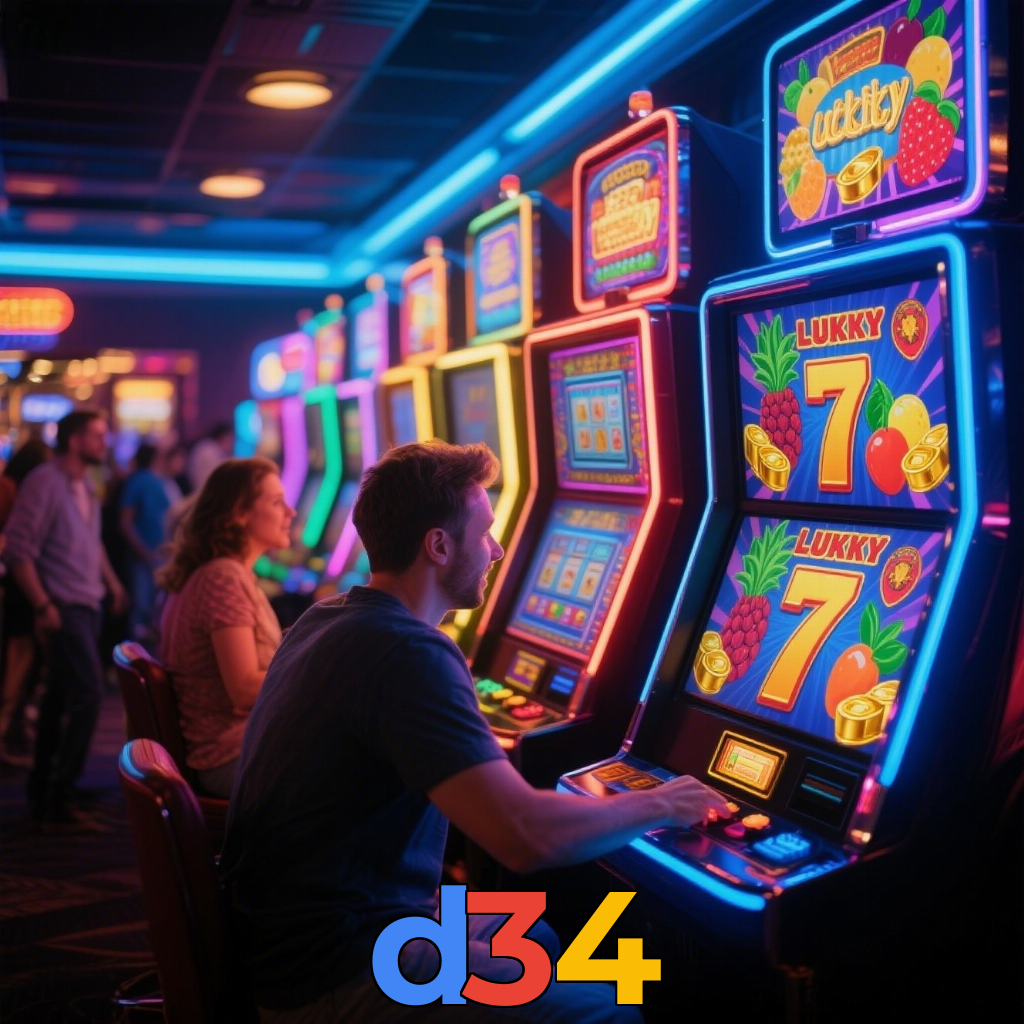d34：Em cada giro, uma chance de vitória nas nossas slots online!