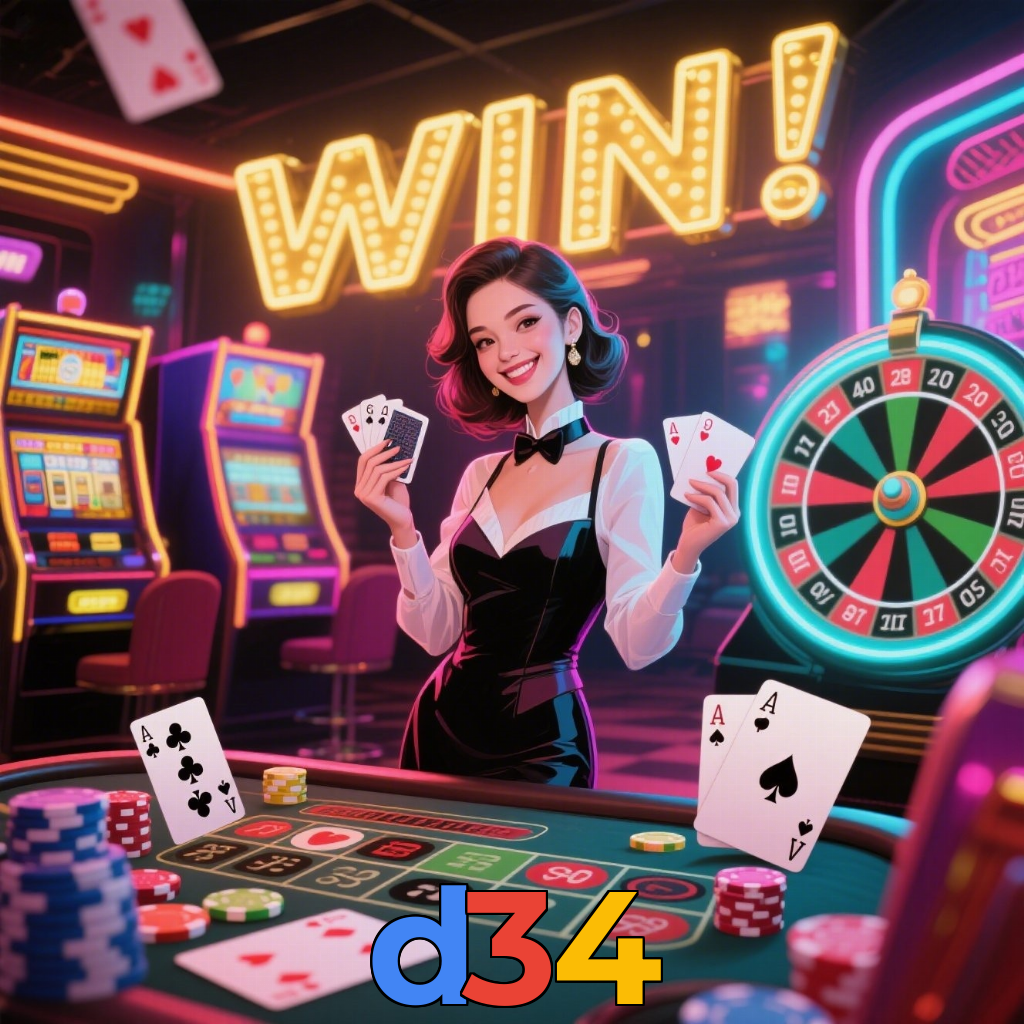 d34:O cassino online mais confiável, com poker, roleta e futebol online!